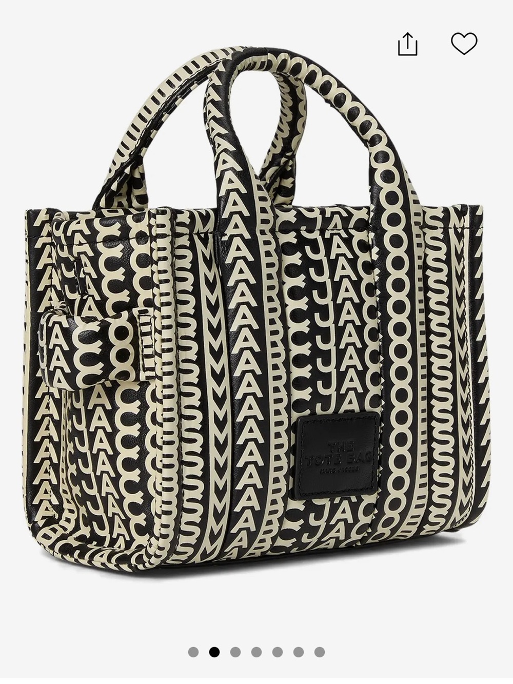 Marc Jacobs Authentic 
The Monogram Leather
Crossbody Tote Bag